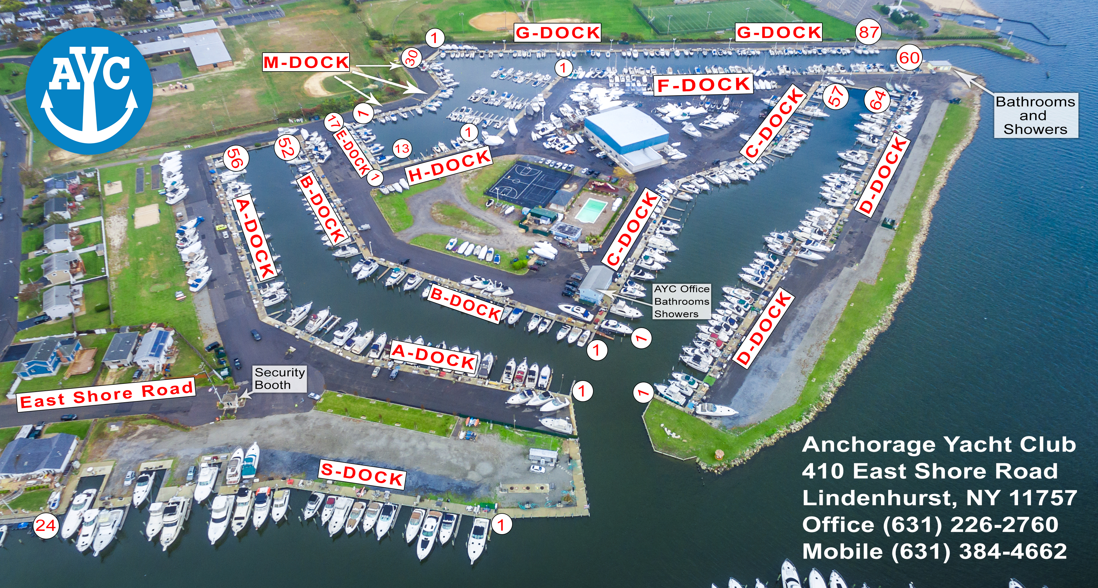 Boat Slip Sales & Rentals Lindenhurst Anchorage Yacht Club